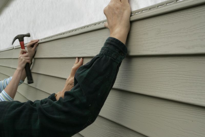 Repaired Siding Work